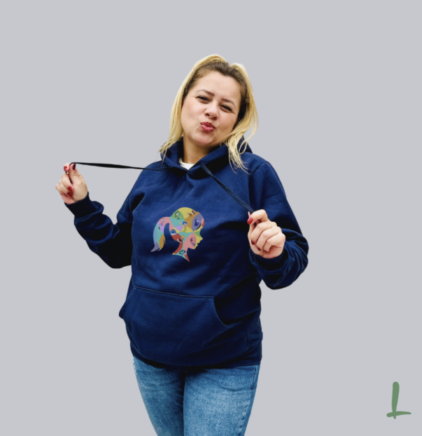Moletom Canguru Letters - Cabeça Riley