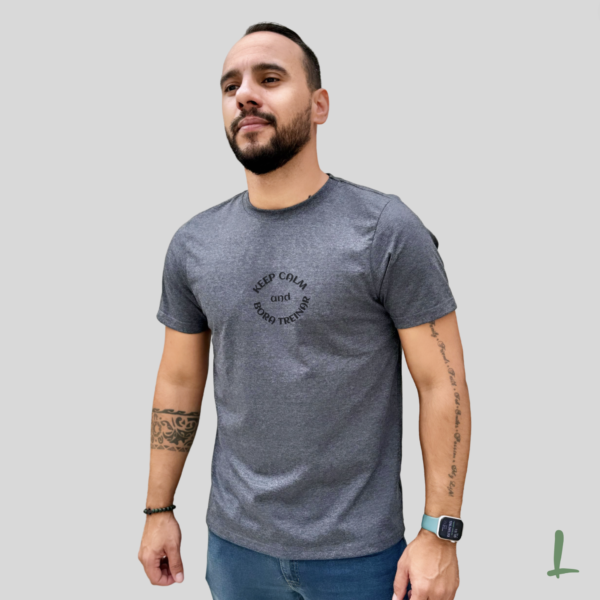 Camiseta Premium Letters - Keep Calm and Bora Treinar - Image 3