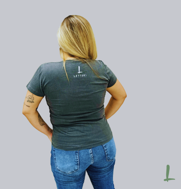 T-Shirt Estonada Letters - Básica - Image 2