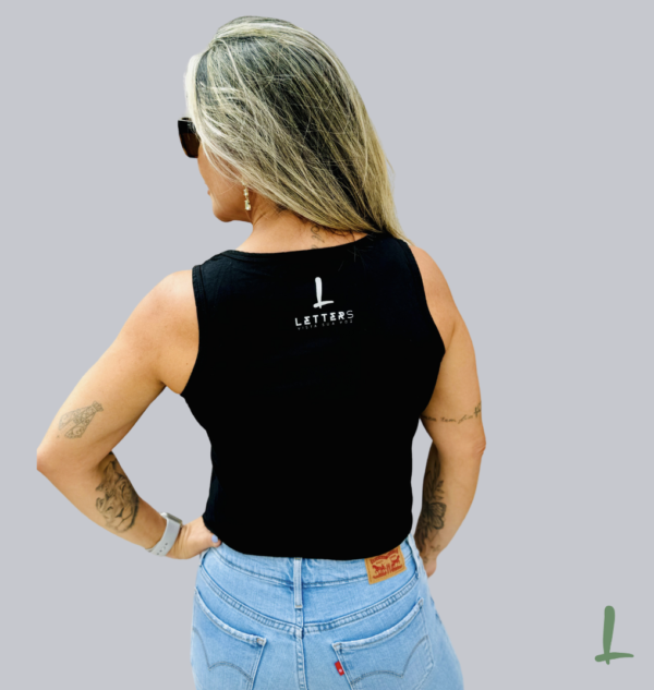 Cropped Regata Estonado Letters - Se faz sentir, faz sentido - Image 6