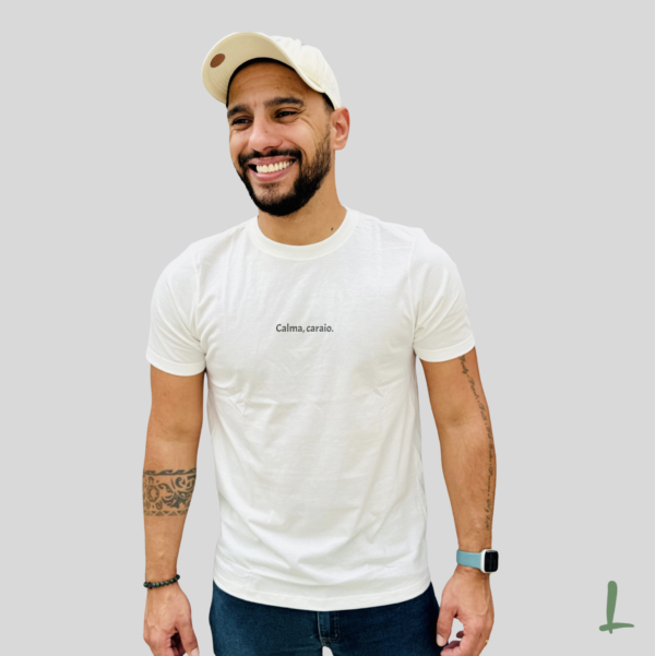 Camiseta Premium Letters - Calma Caraio - Image 9