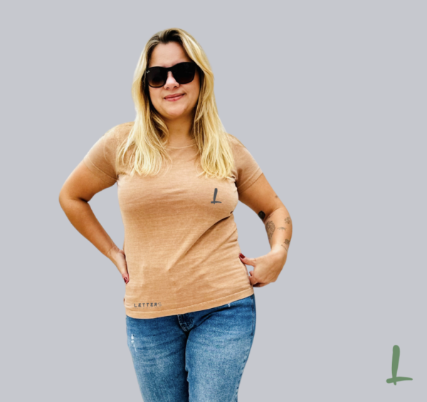 T-Shirt Estonada Letters - Básica - Image 3