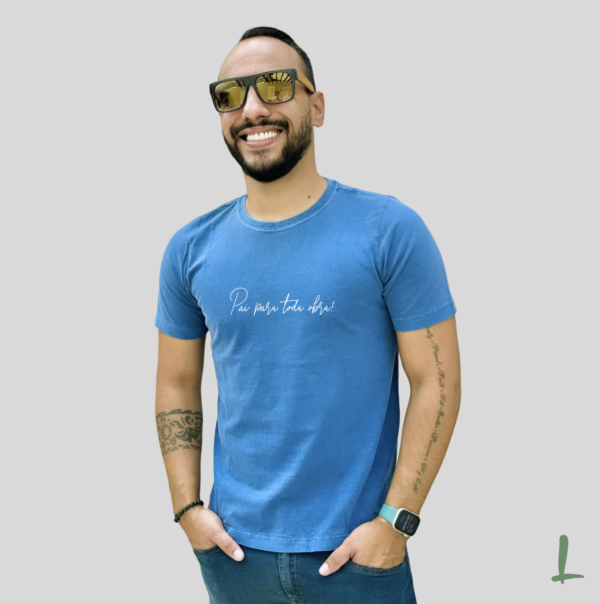 Camiseta Estonada Letters - Pai para toda obra