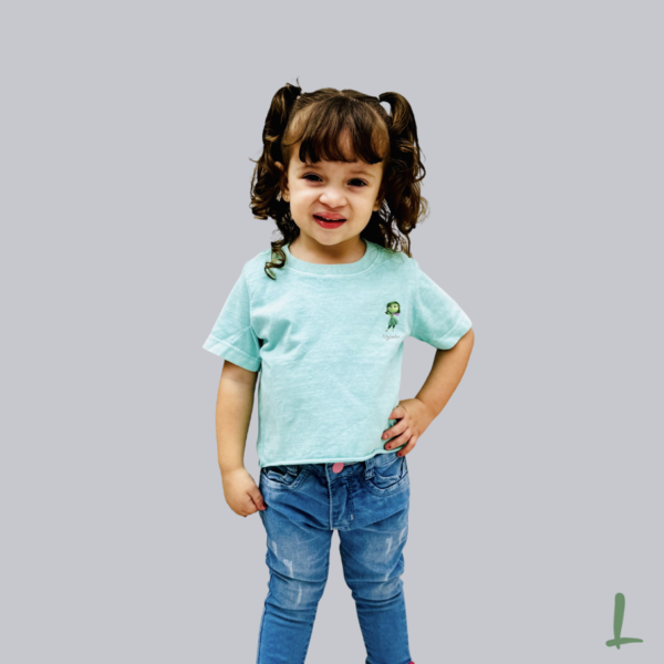 Cropped Infantil Estonado Letters - Nojinho (Divertidamente) - Image 2