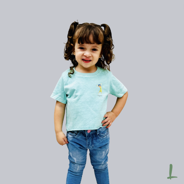 Cropped Infantil Estonado Letters - Alegria (Divertidamente) - Image 4