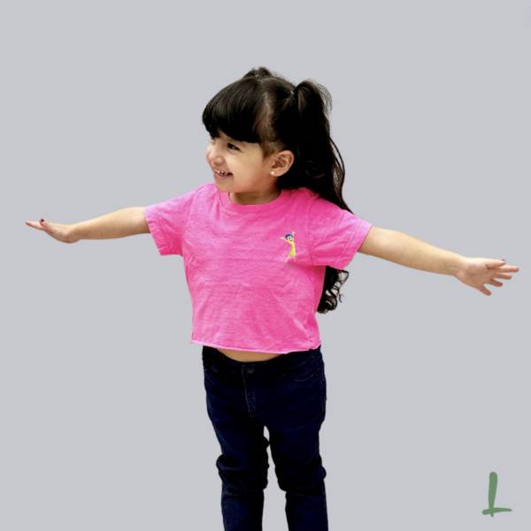 Cropped Infantil Estonado Letters - Alegria (Divertidamente) - Image 2