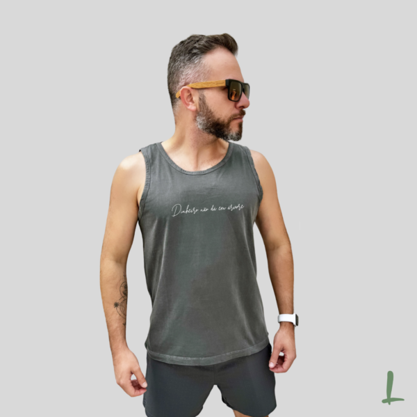 Regata Estonada Letters - Dinheiro não dá em árvore