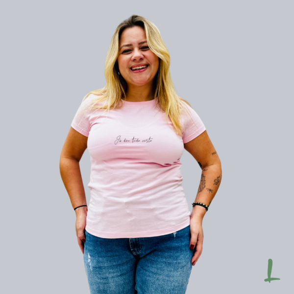 T-Shirt Premium Letters - Já deu tudo certo - Image 2