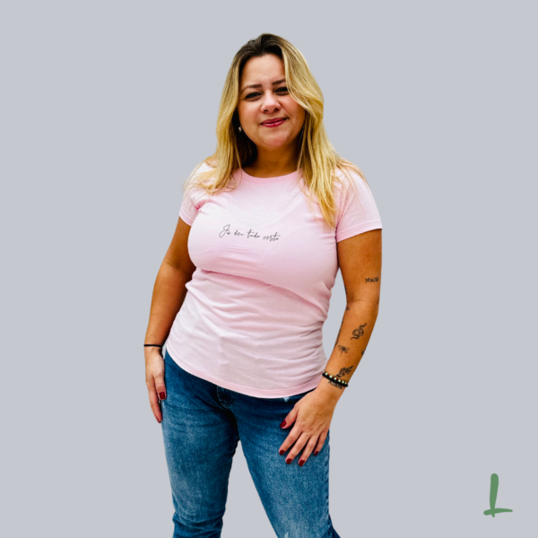 T-Shirt Premium Letters - Já deu tudo certo - Image 3
