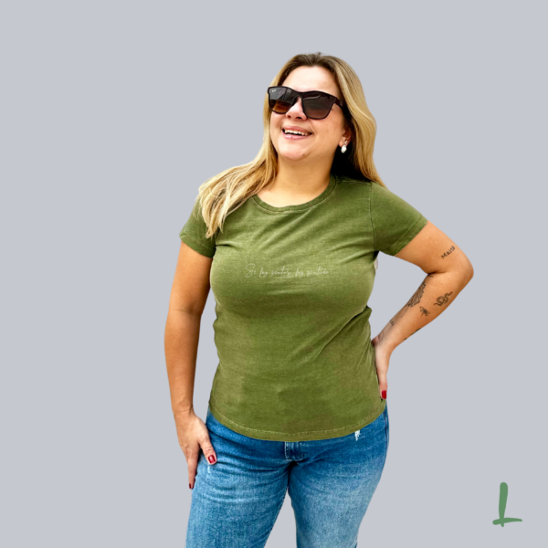 T-Shirt Estonada Letters - Se faz sentir, faz sentido - Image 5