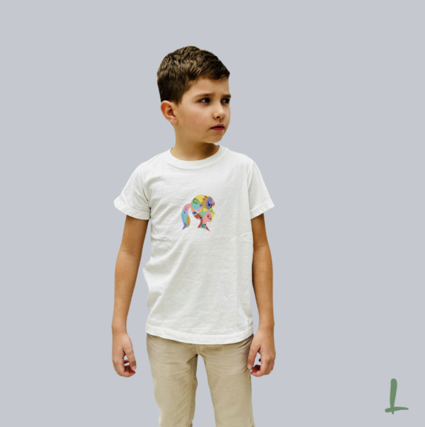 Camiseta Infantil Estonada Letters - Cabeça Riley - Image 2