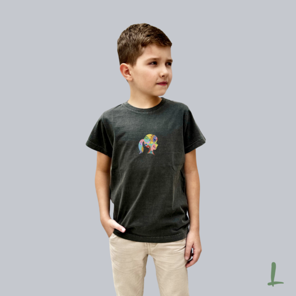 Camiseta Infantil Estonada Letters - Cabeça Riley - Image 4