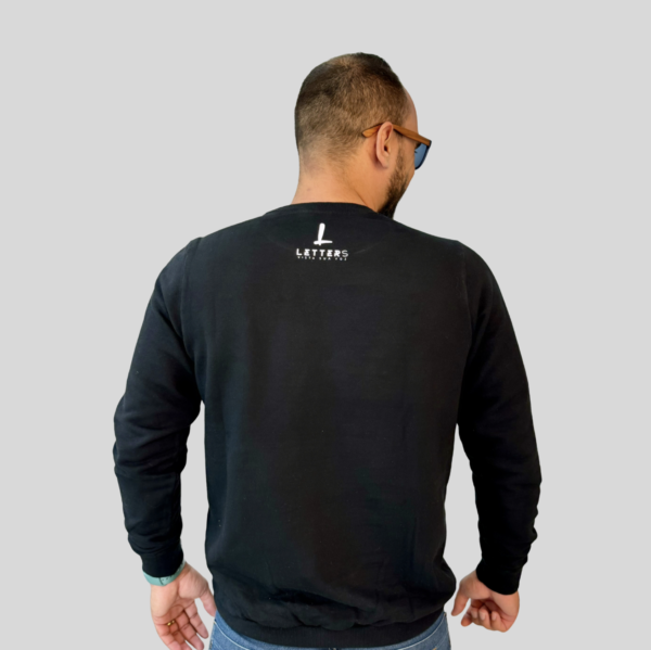 Blusa Moletinho Unissex Letters - Build your happy - Image 3