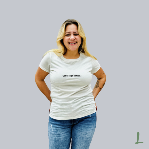 T-Shirt Premium Letters - Gente Legal tem PET - Image 7