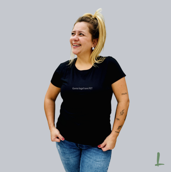 T-Shirt Premium Letters - Gente Legal tem PET - Image 5